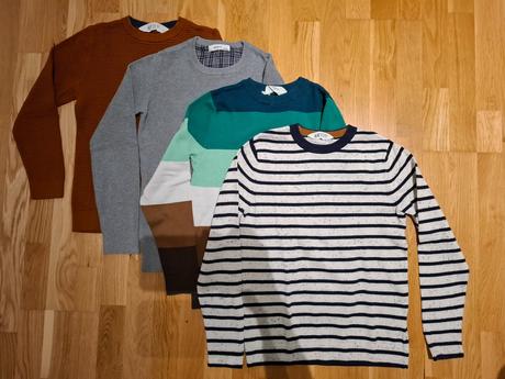 Svetriky - 134/140 - 4 kusy, h&m,134