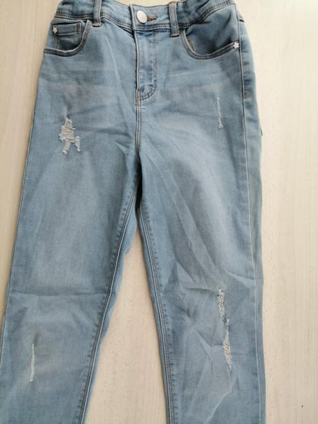 Rifle blede pre dievčatá vel. 138-143 cm, skiny,140