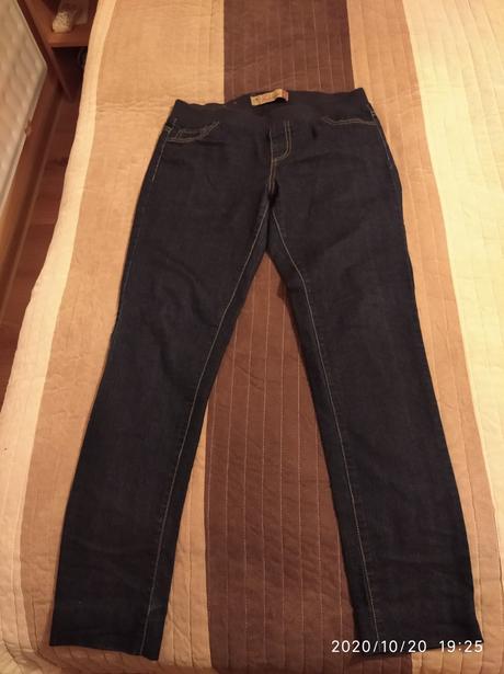 Riflové jeginsy, fishbone,l