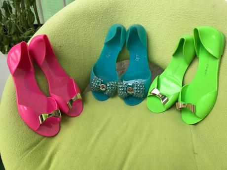 Gumené sandálky, 38