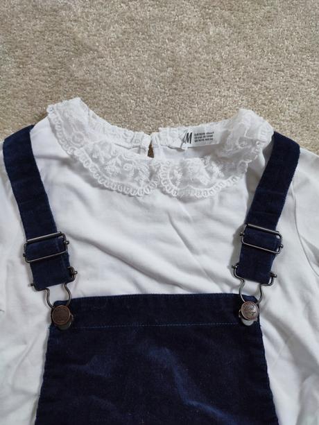 Komplet tričko sukna, h&m,116