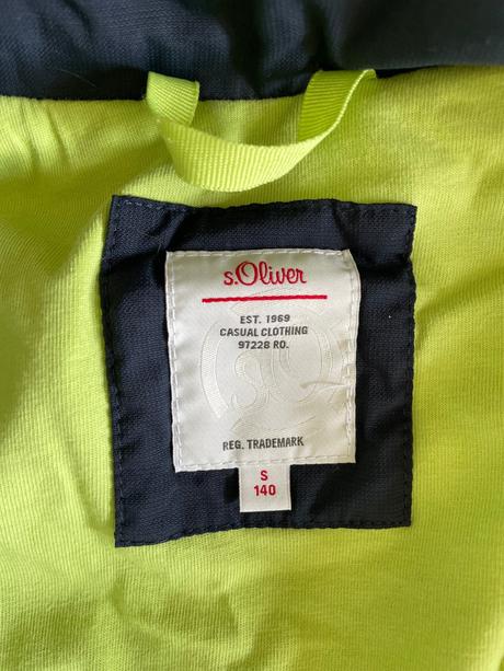 Chlapčenská prechodná bunda, s.oliver,140