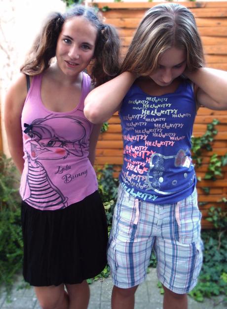 Tričko so zajačikom, xs