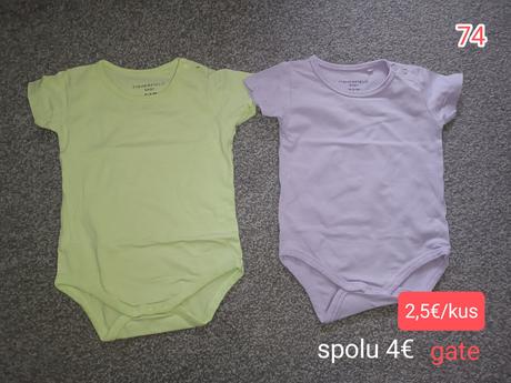 Body krátky rukáv veľ. 74, gate,74