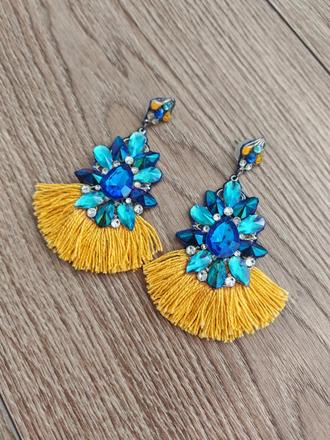 Nádherné visiace náušnice, 