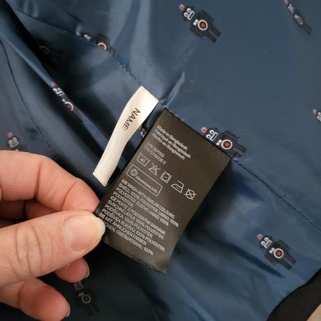 128 cierne sako, h&m,128