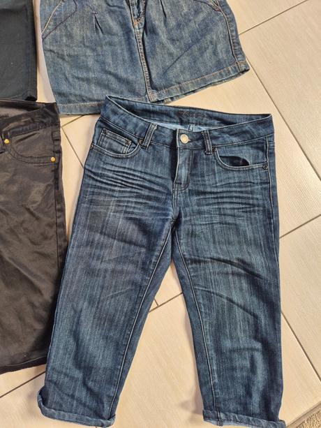 Sukňa a 3/4 nohavice, s