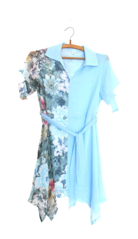 Atypické tenučké šaty veľ.l, l