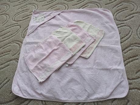 Detská osuška ružová,