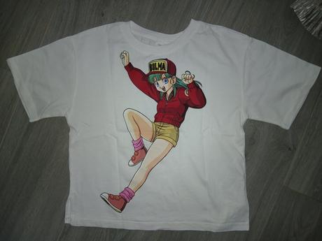 Crop tričko dragonball bulma, zara,116