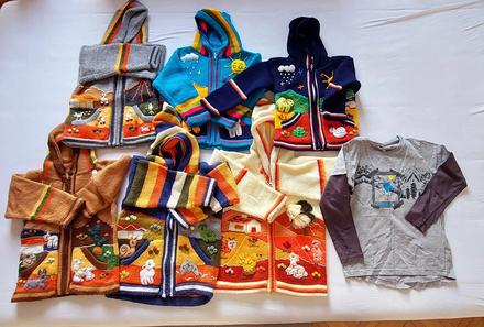 Peruánske svetríky pre chlapca na cca 2 až 5 rokov, 86