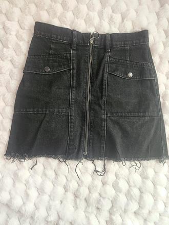 Riflova sukňa, bershka,m