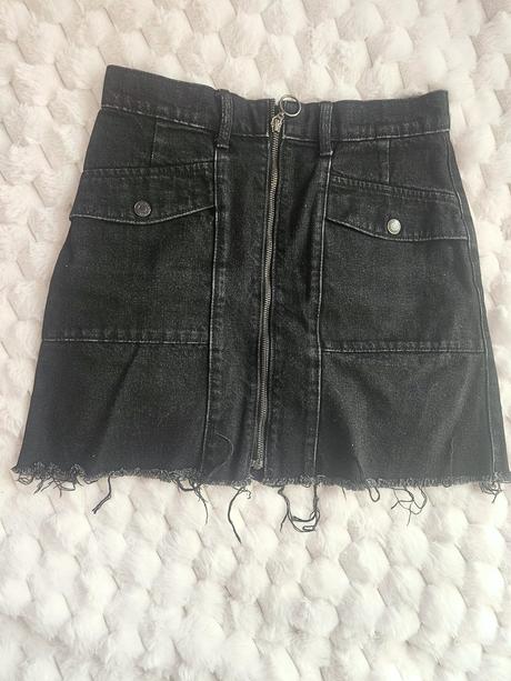Riflova sukňa, bershka,m