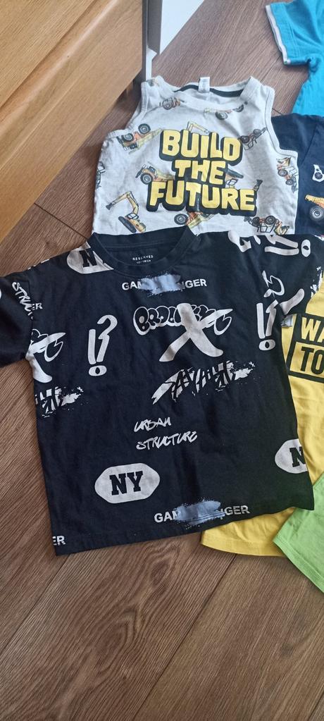 Balík tričiek na leto 122 chlapec, 122–134