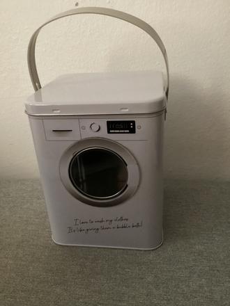 Nádoba na prášok na pranie,