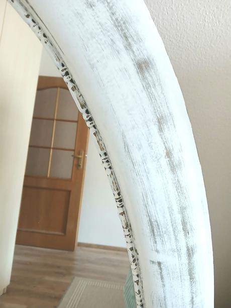 Vidiecke zrkadlo s efektom zošúchanej farby, 