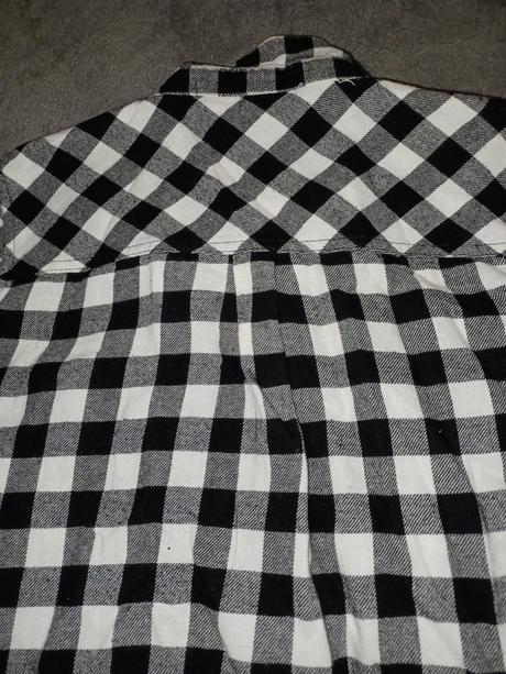 Dievčenská flanelová košeľa, s