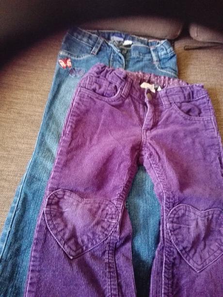 Menzestrove nohavice, h&m,98