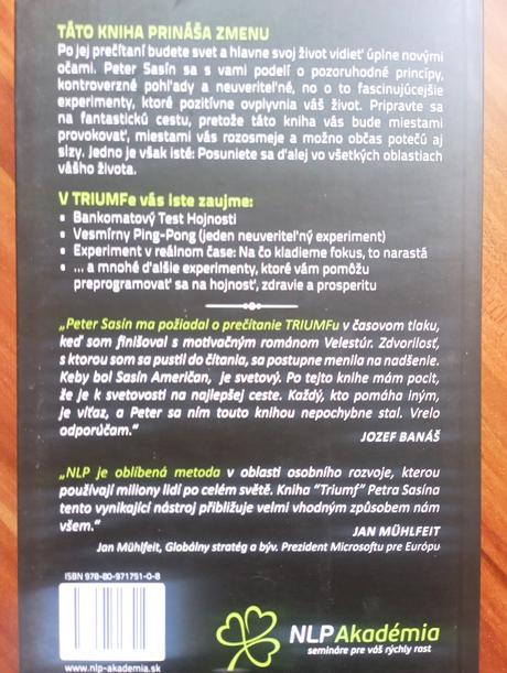 Peter sasín - triumf, 