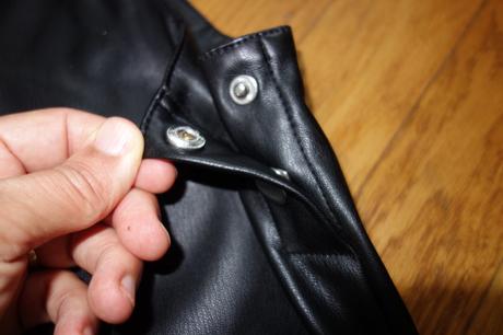 Koženkové šaty, pepco,158