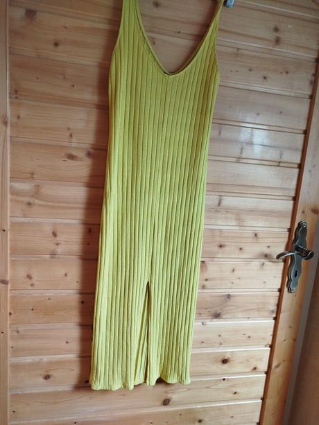 Žlté šaty, zara,m