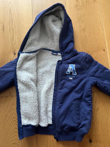 Zateplena mikina, lupilu,116