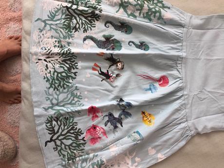 Letné saty 110/116, h&m,110