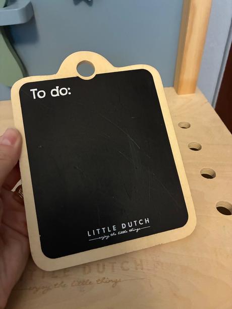 Drevený ponk little dutch + box s náradím,