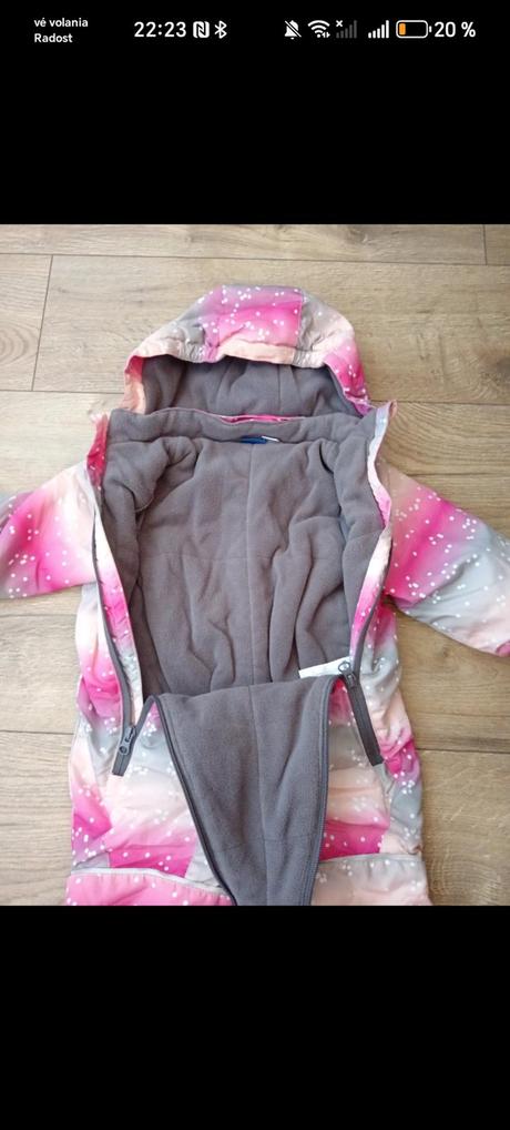 Dievčenský overal na zimu 80, lupilu,80