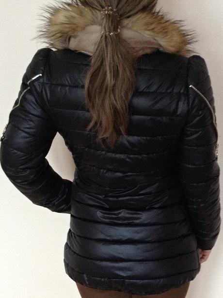 Zimná čierna bunda, m