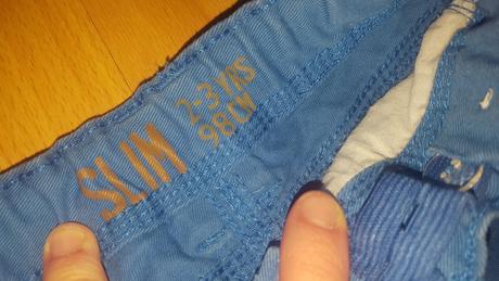 Modré rifle, denim co,98