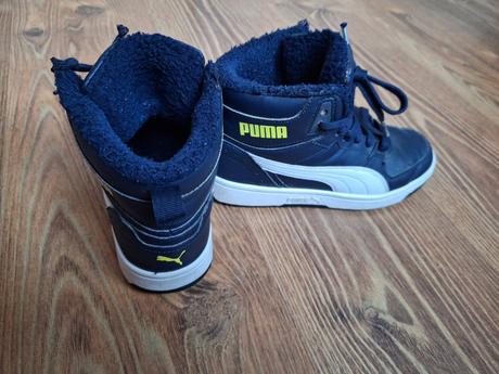 Chlapčenské topánky na zimu, puma,35