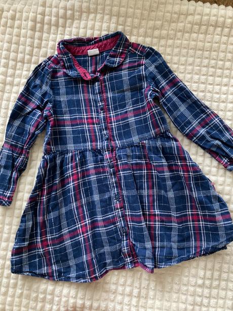 Košeľové šaty, h&m,92