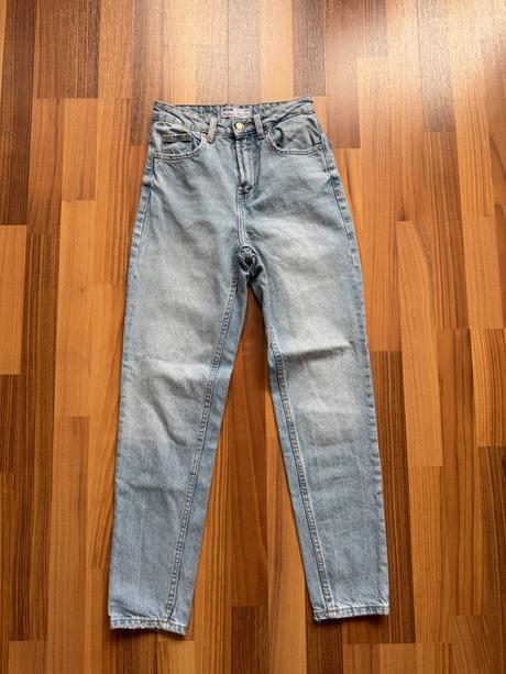 Bershka mom fit jeans, bershka,32