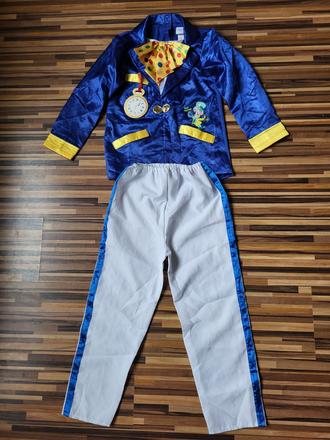 Karnevalový set mad hatter na 7-8 rokov,