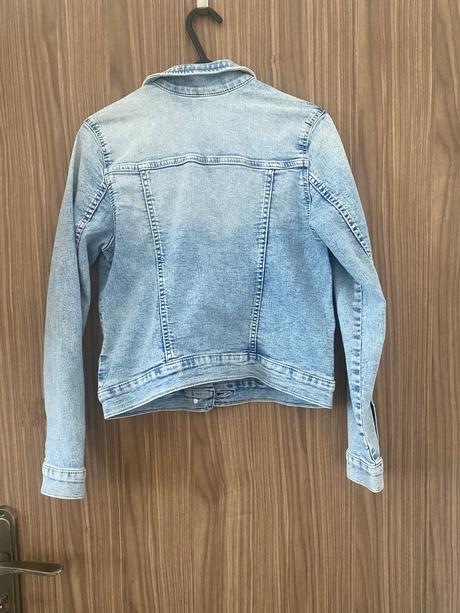 Riflová bunda, h&m,152