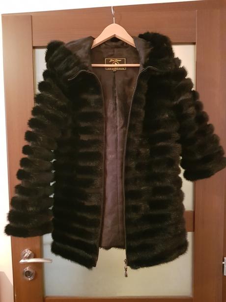 Zanovny damsky kozuch z pravej norky, l
