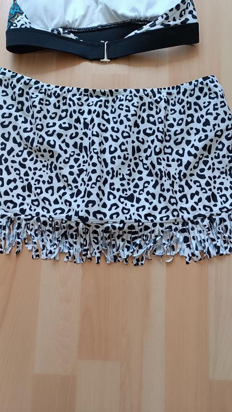 Plavky so sukničkou, bonprix,38