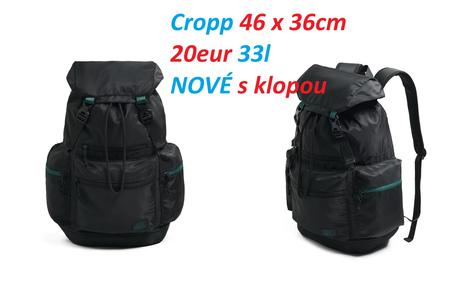 Ruksak cropp, nákupná džínsová taška hm, cropp