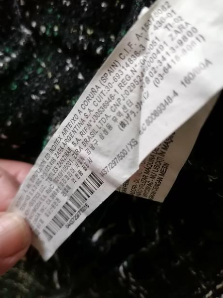 Crop pulover, zara,xs