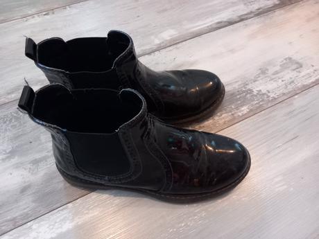 Lakované topánky do dažďa veľ. 37, 37