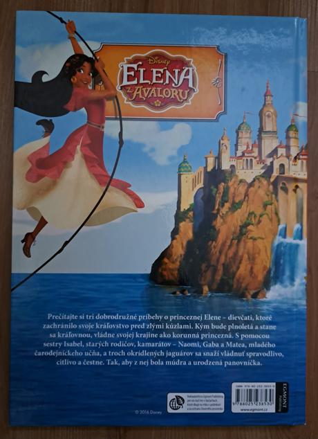 Kniha disney "elena z avaloru", 