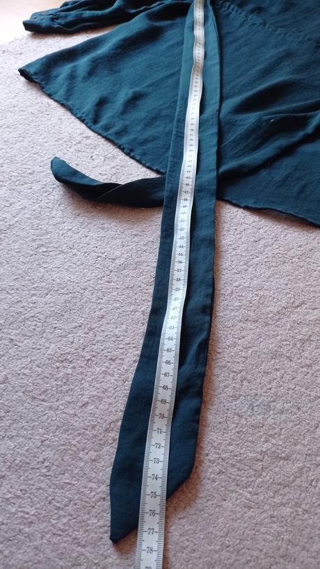 Sýtozelená košeľa so zaväzovaním gate, l, top stav, gate,l