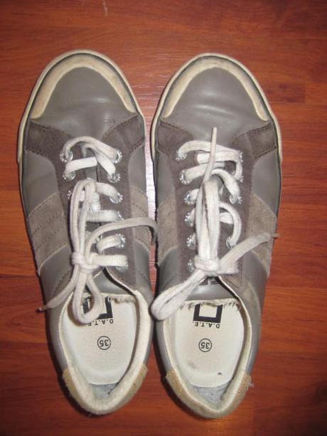 Topánky-tenisky celokoženné d.a.t.e., 35