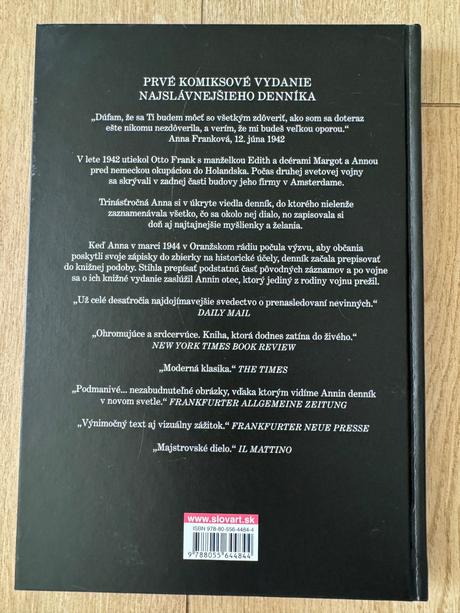Dennik anny frankovej komiks, 