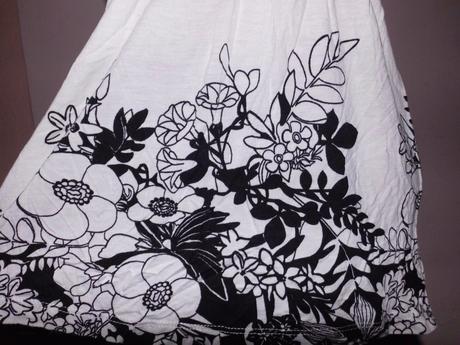 Tričko s kvetmi, h&m,s