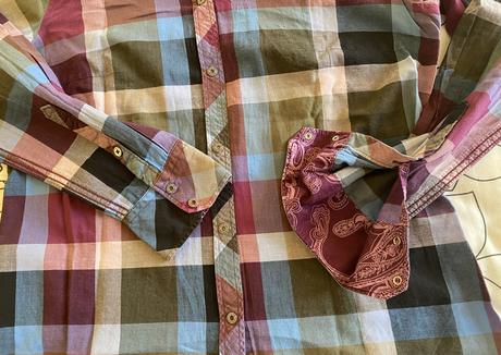 Bavlnená káro košeľa esprit v. 38-40, esprit,40