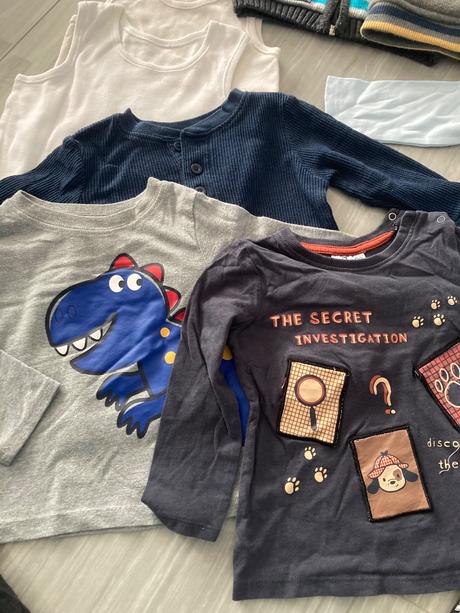 Balík prechodné veci pre chlapca 12-18m top stav, 86–98
