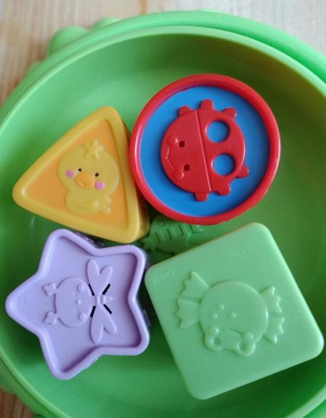 Korytnačka - vkladačka tvarov - fisher price, 