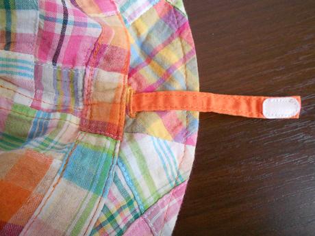 Letný- obojstranný klobúčik, benetton,68